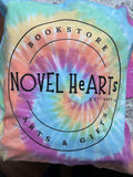 Rainbow color tie dyed shirt