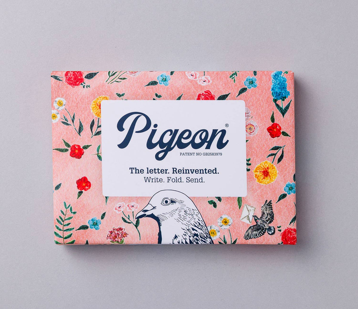 pigeonposted - Sunday Letter Pigeon, Folding Letter Stationery, Pack of 6