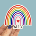 Anthem Sticker Company - Ally rainbow sticker