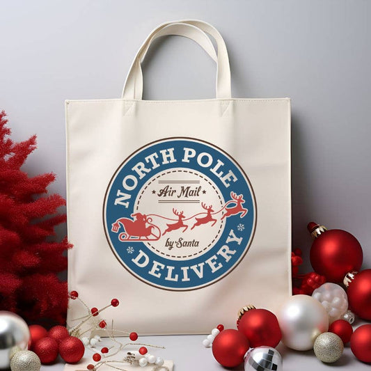 Sister Ray - North Pole Delivery Christmas Tote Bag