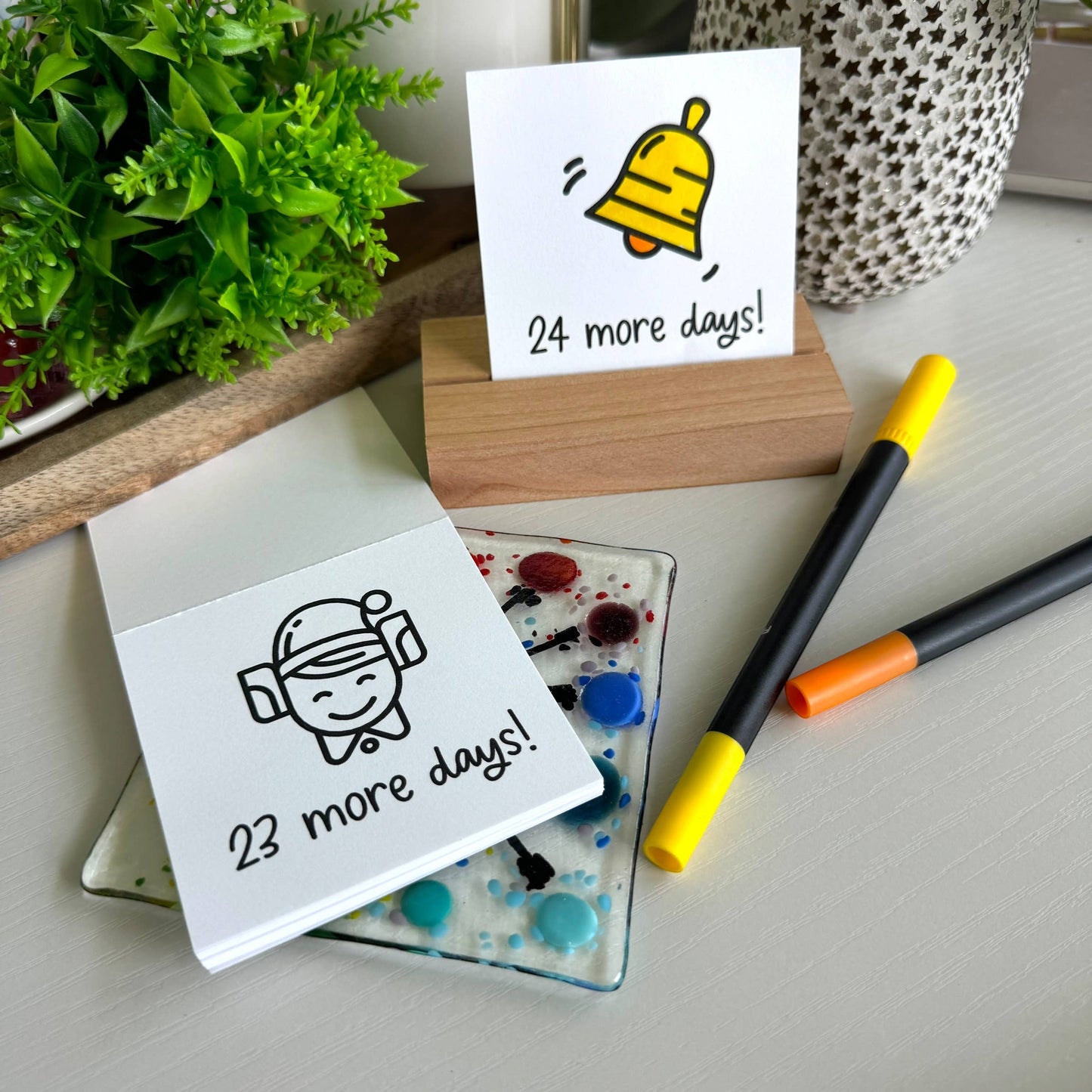 A Brighter Year - Color Your Own Advent Calendar Gift Set, Christmas 2025 Gift