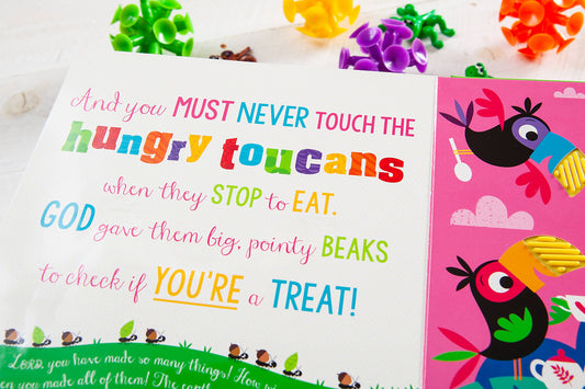 BroadStreet Publishing Group, LLC - Never Touch God’s Hungry Animals (Tactile Book - Ages 0+)