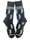 Buy Socks You All - Indiana State Shapes Gold and Black Men's Socks