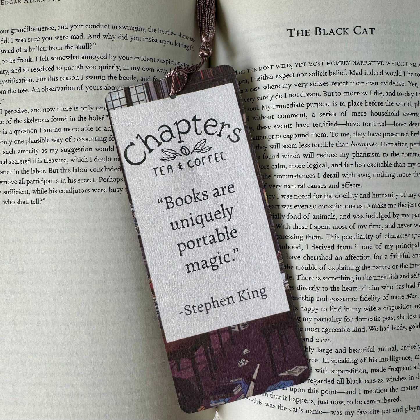 Chapters Tea - Magical Library Bookmark