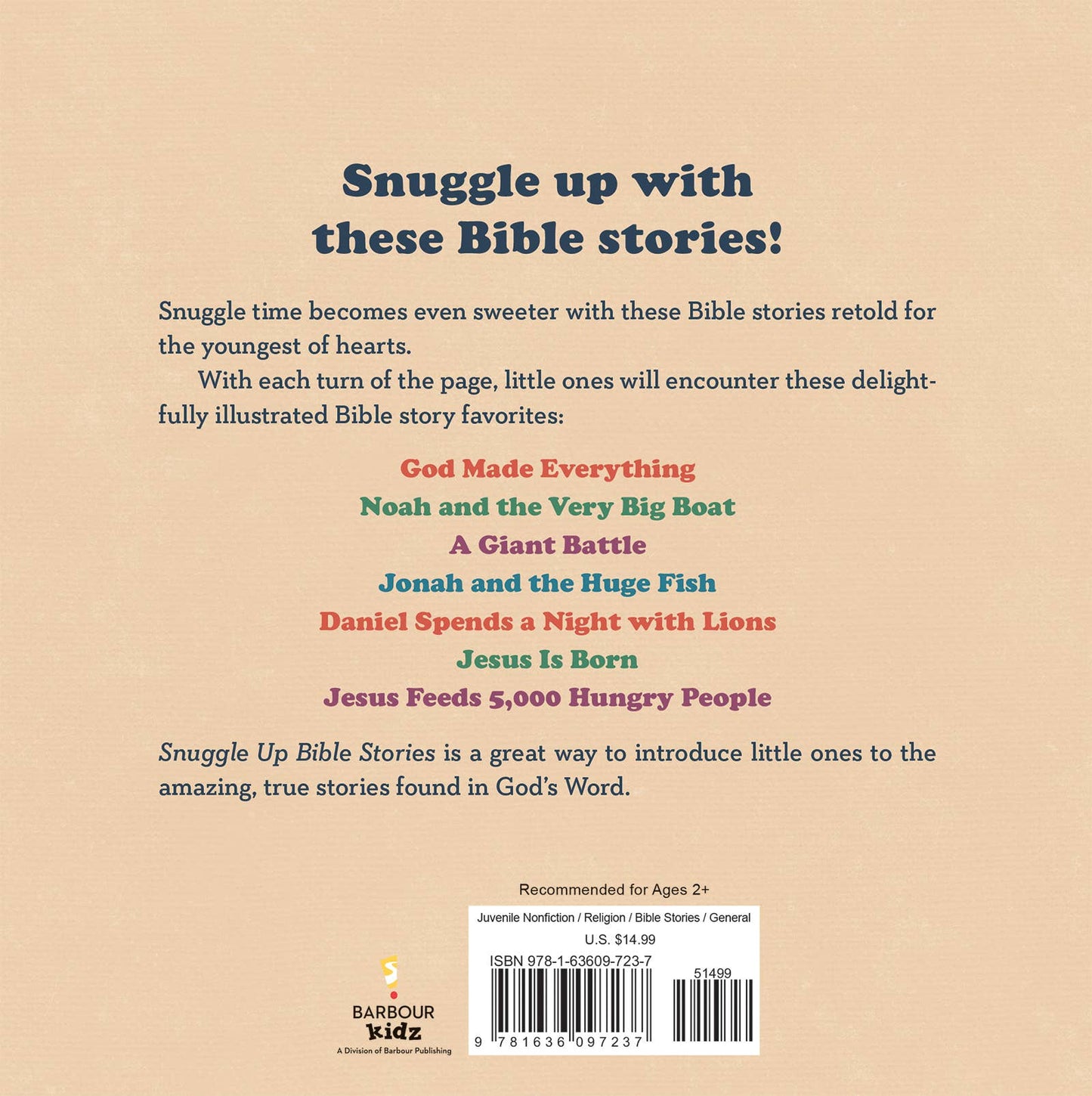 Barbour Publishing, Inc. - Snuggle Up Bible Stories