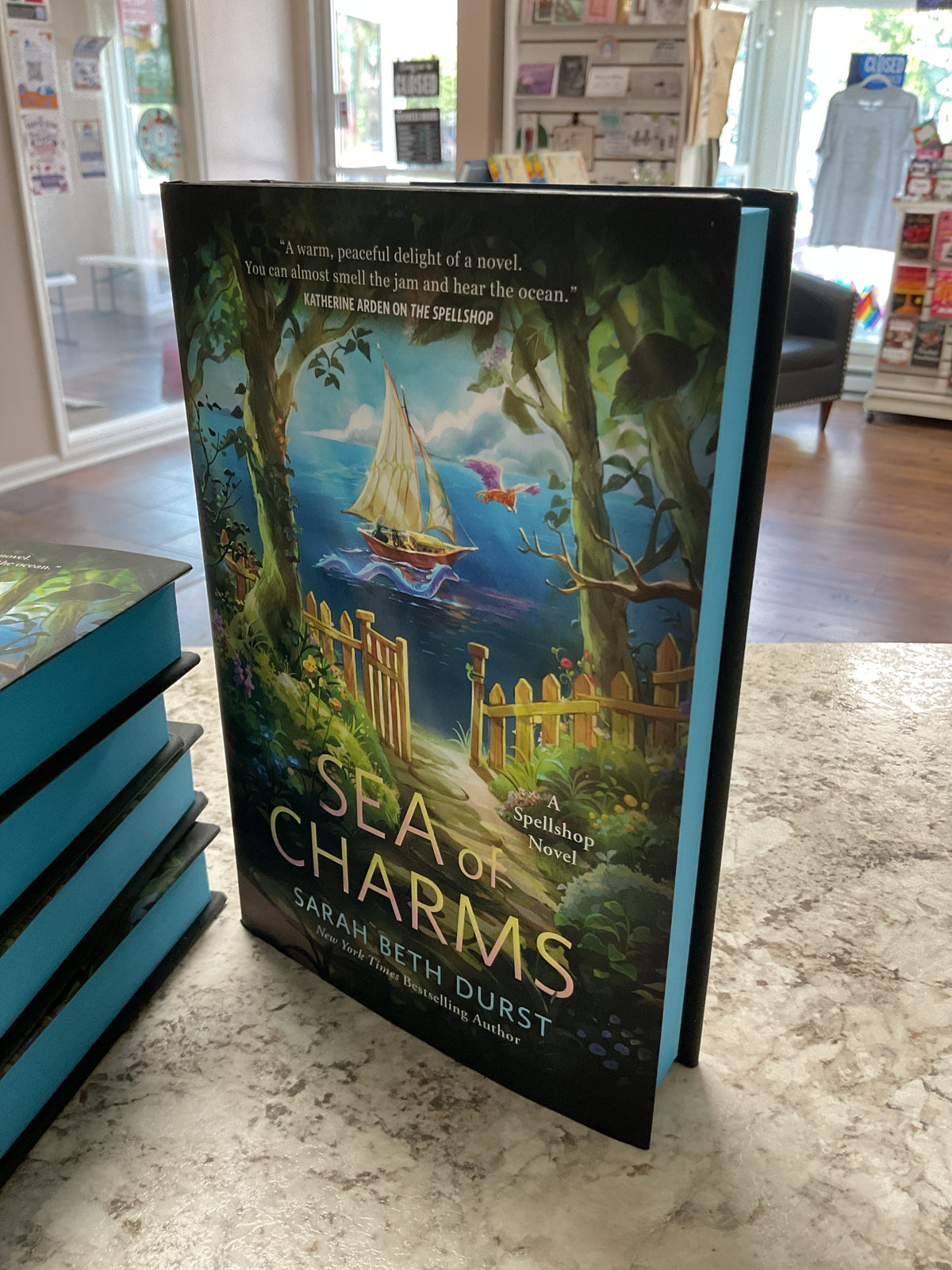 Sea of Charms (The Spellshop, 3) by Sarah Beth Durst