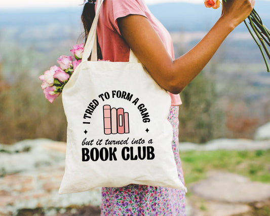 256 Craft Co - Book Club Gang Canvas Tote Bag