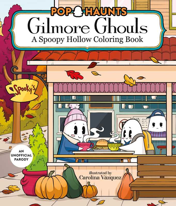 Simon & Schuster - Gilmore Ghouls: A Spoopy Hollow Coloring Book