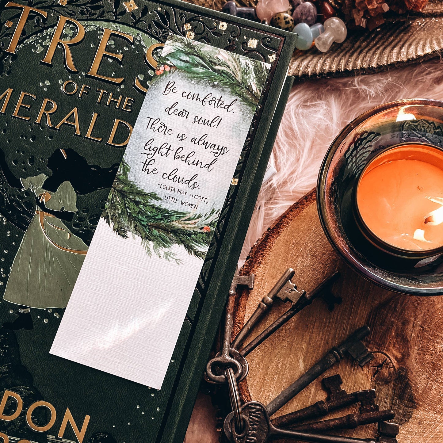 Mirkwood Scribes - Little Women Christmas Bookmark