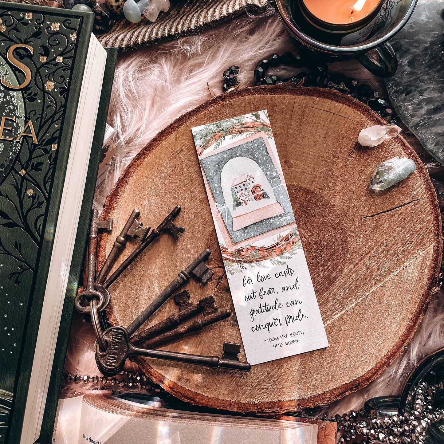 Mirkwood Scribes - Little Women Holiday Bookmark