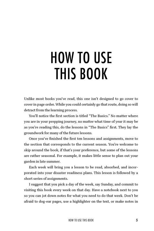 Simon & Schuster - Prepper's Long-Term Survival: Countdown to Preparedness by Jim Cobb