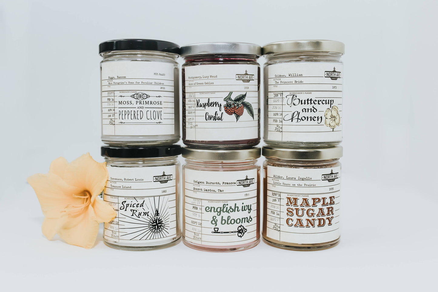 North Ave Candles - Book Candle / Little House on the Prairie / bookish gift /