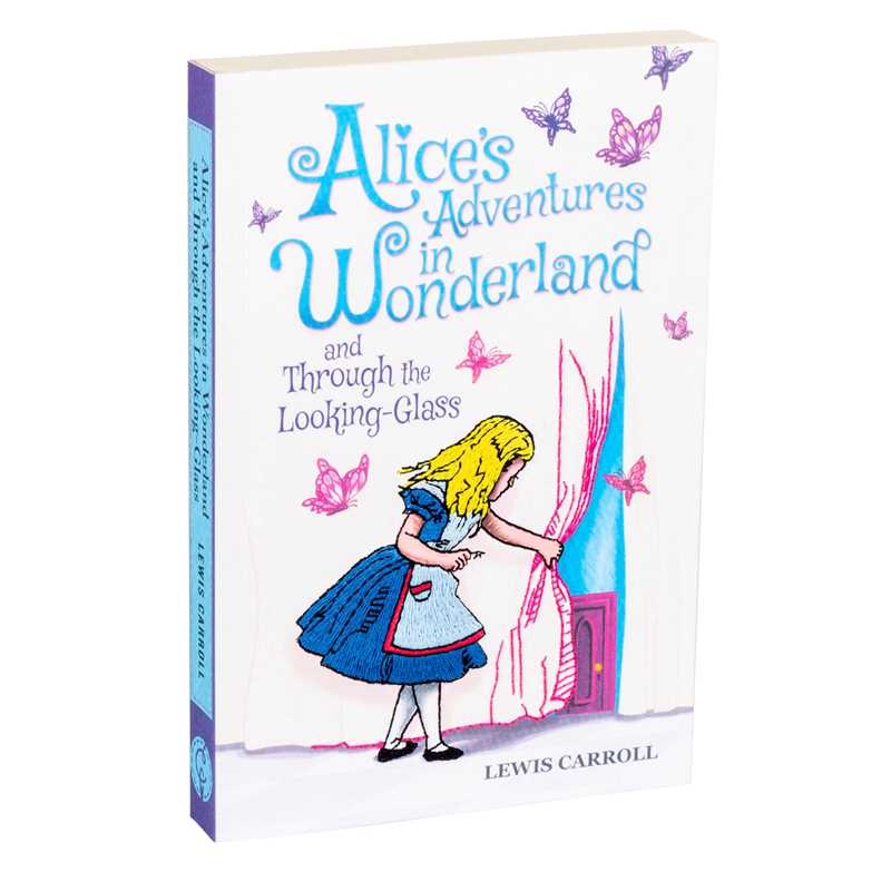 Simon & Schuster - Alice's Adventures in Wonderland and Through the Looking-Glass (Keepsake Edition) by Lewis Carroll