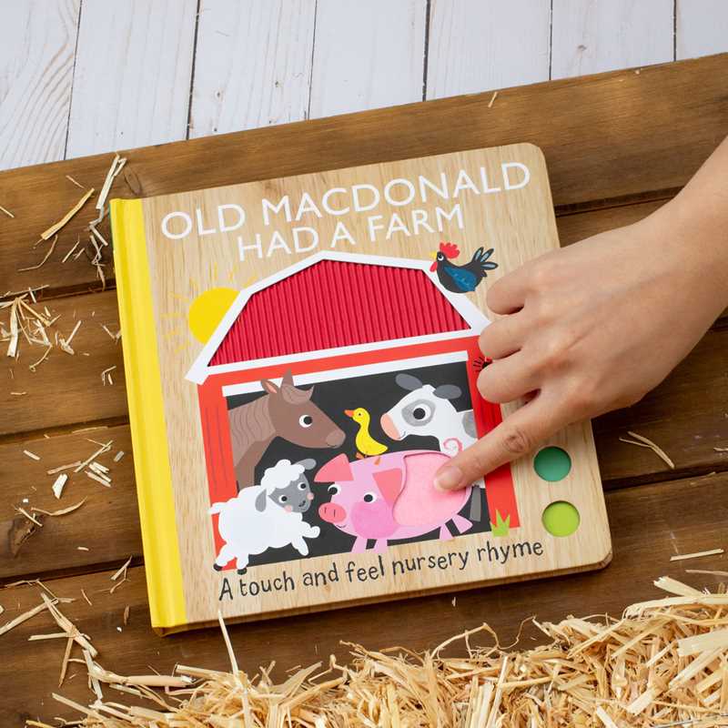 Simon & Schuster - Old MacDonald Had a Farm: A Touch and Feel Nursery Rhyme by