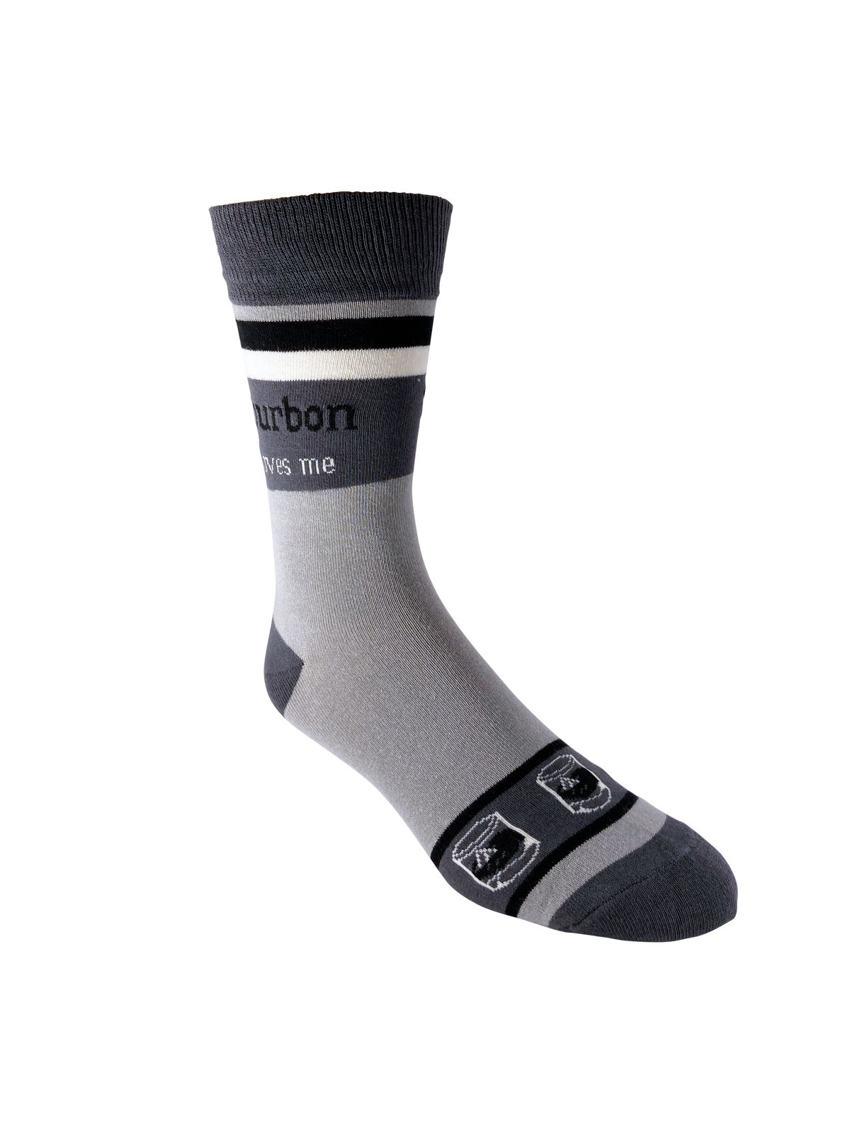 Buy Socks You All - Bourbon Loves Me Men's Socks