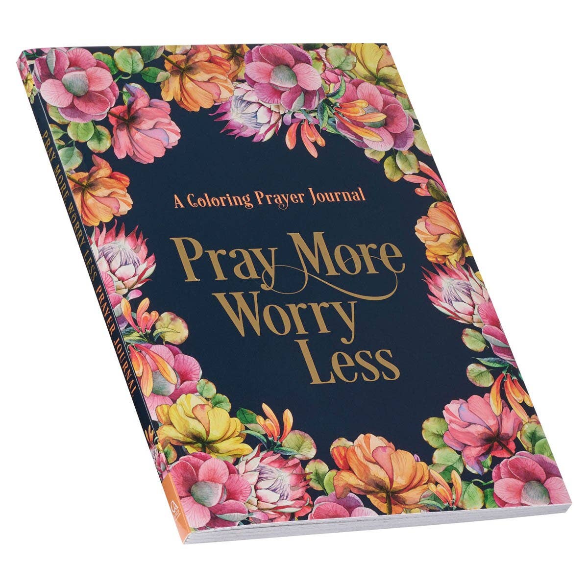 Christian Art Gifts - Worry Less, Pray More Prayer Journal SC