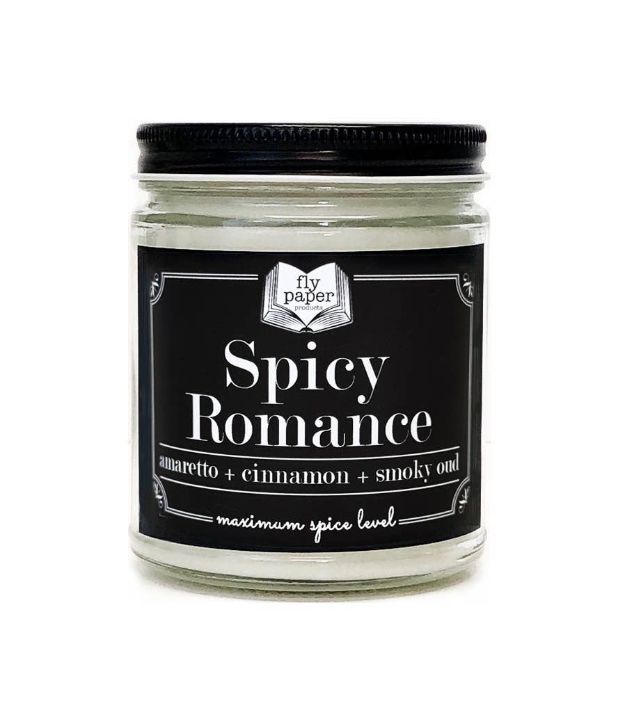 Fly Paper Products - Spicy Romance 9 oz Candle Amaretto + Smoky Oud + Cinnamon