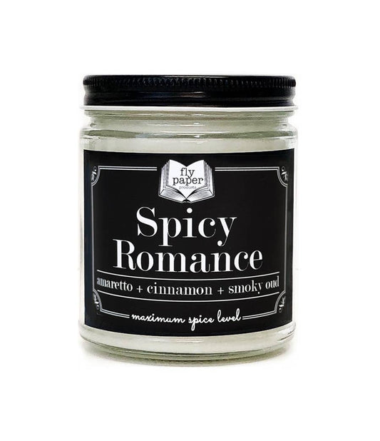 Fly Paper Products - Spicy Romance 9 oz Candle Amaretto + Smoky Oud + Cinnamon