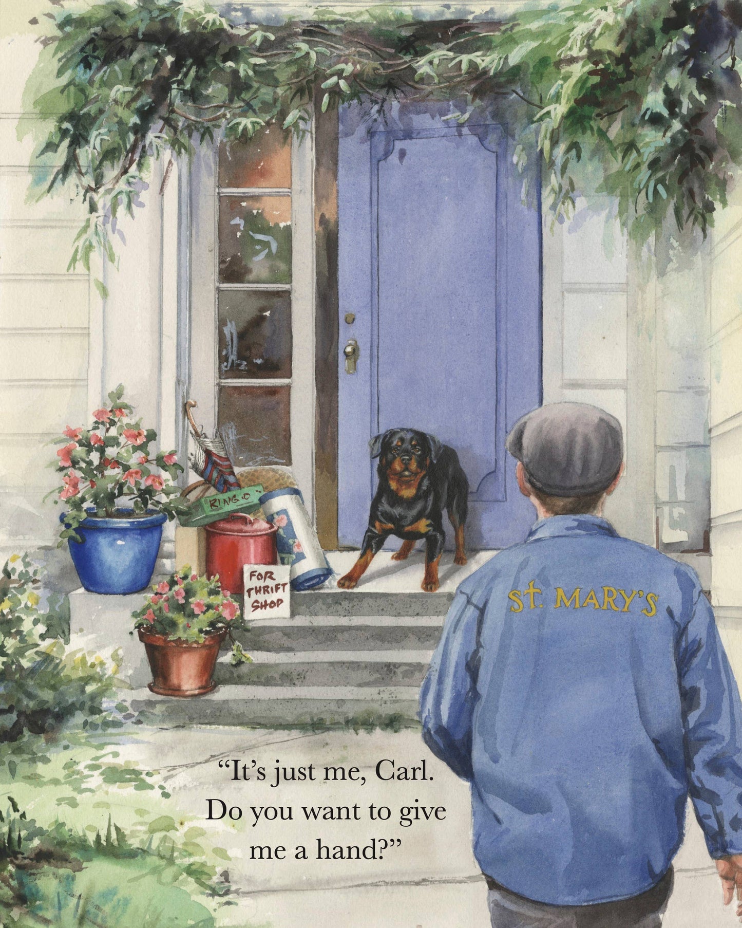 Laughing Elephant Books - Good Dog Carl Helps Out-Children's Board Book