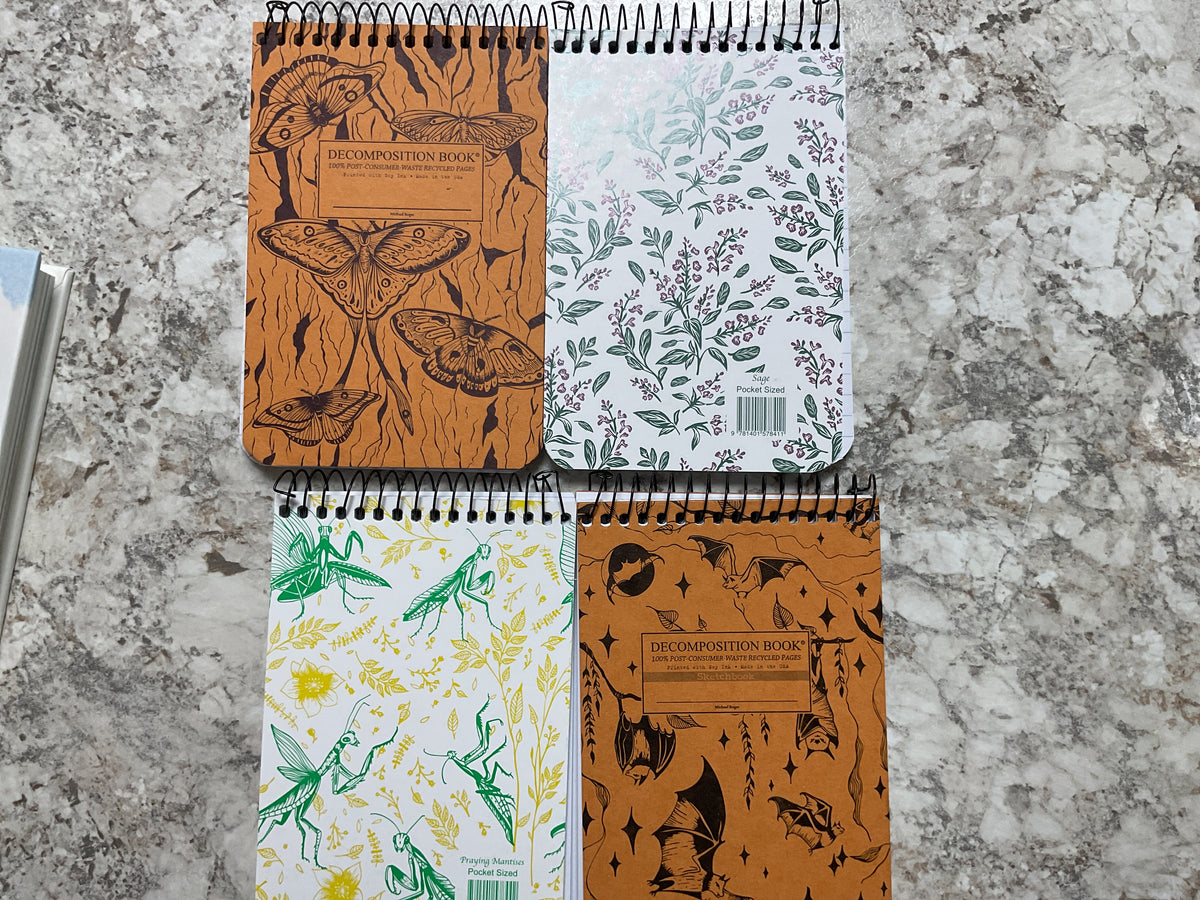 Decomposition Notebooks by Michael Roger