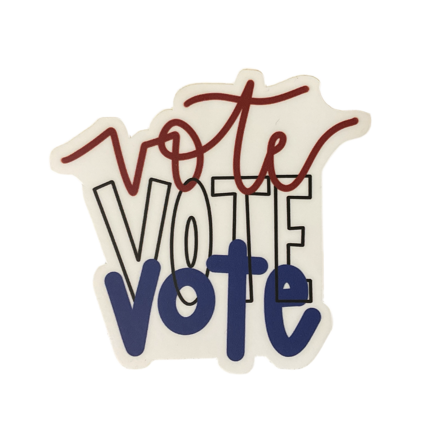 Big Moods - "Vote Vote Vote” Sticker