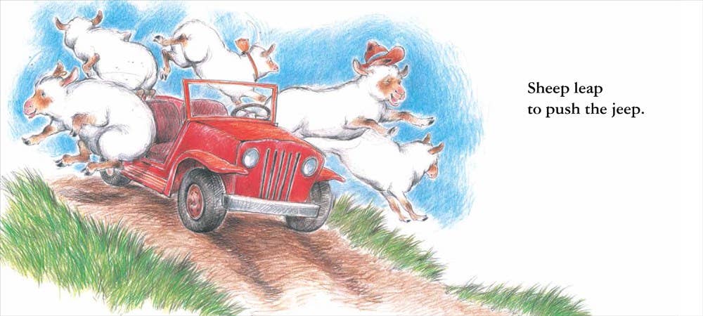 HarperCollins - Sheep in a Jeep Board Book : Nancy E. Shaw