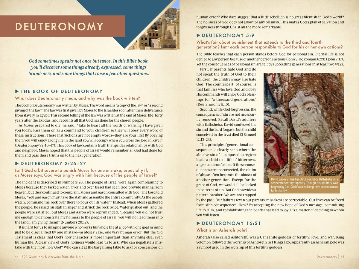 Barbour Publishing, Inc. - 500 Questions & Answers from the Bible