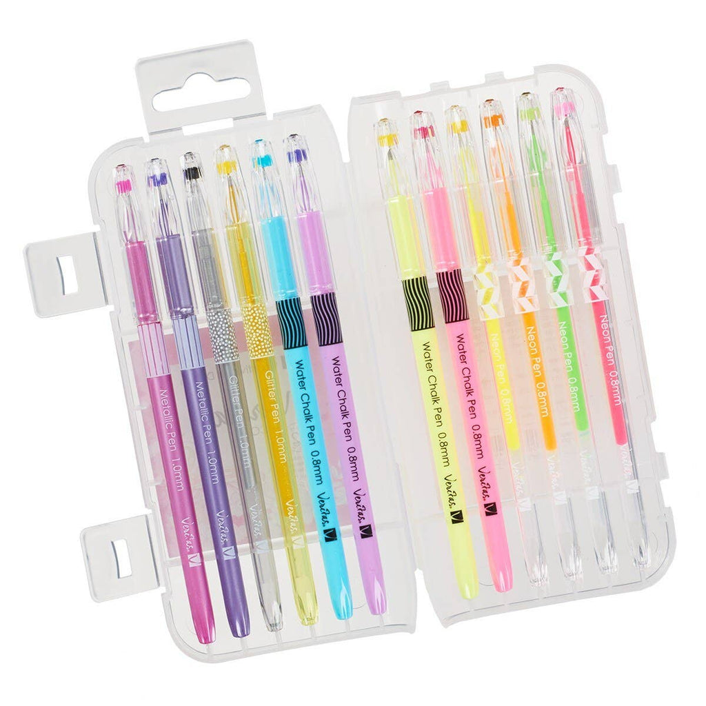 Christian Art Gifts - Gel Pen Set 12pc Assortment