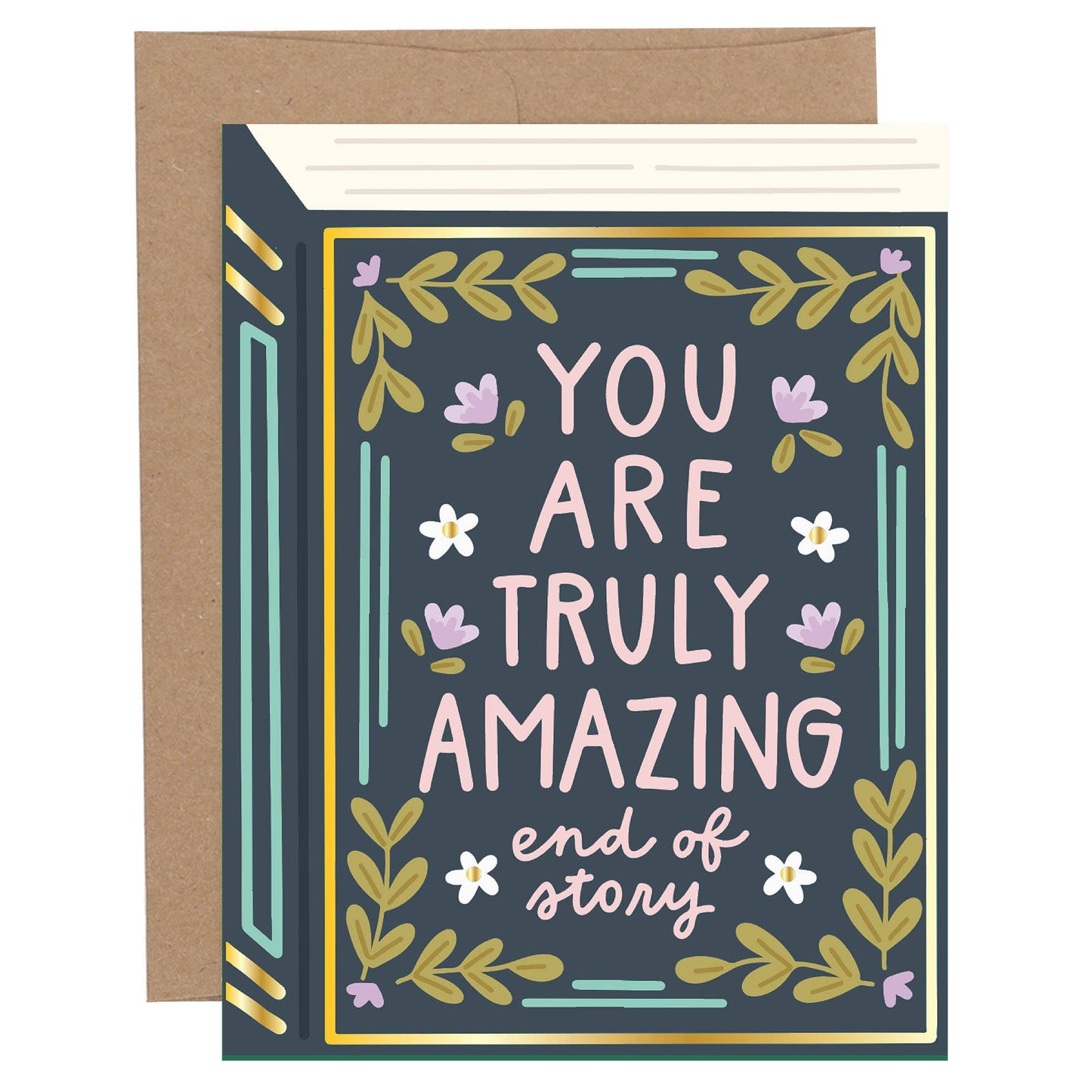 Pippi Post - You Are Truly Amazing Book Greeting Card
