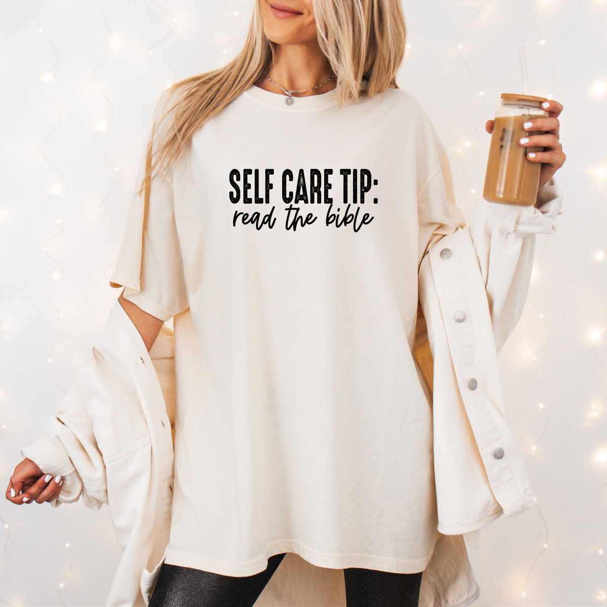 Wholehearted Motherhood and Co. - Read Your Bible Self Care Tee - Christian Spring Graphic Tee