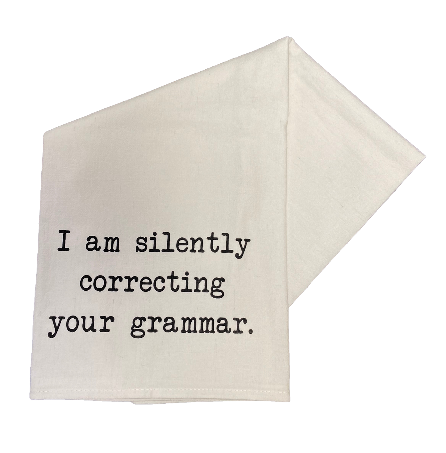 Bookish Endeavors - Towel: Grammar