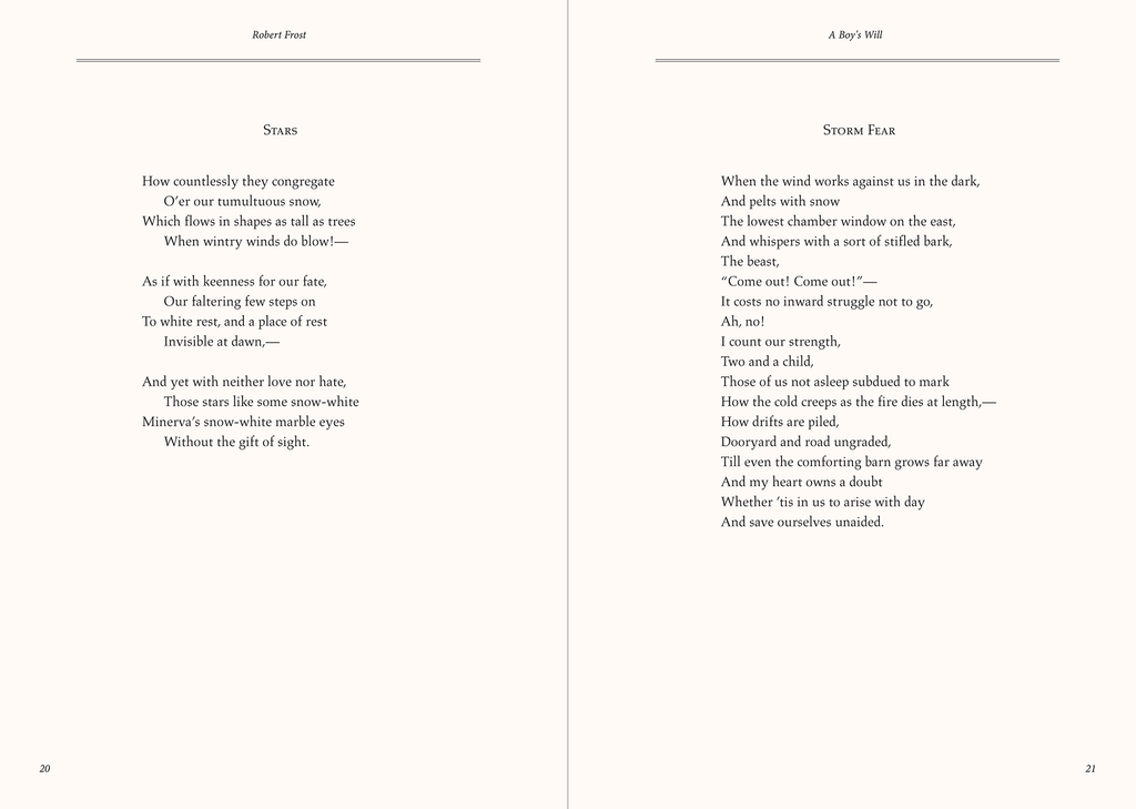 Peter Pauper Press - Poems of Robert Frost