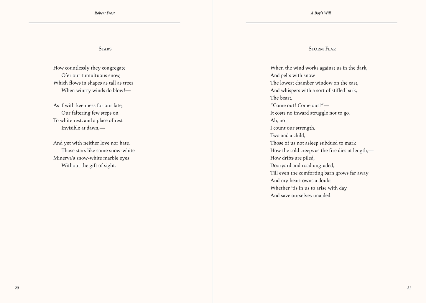 Peter Pauper Press - Poems of Robert Frost
