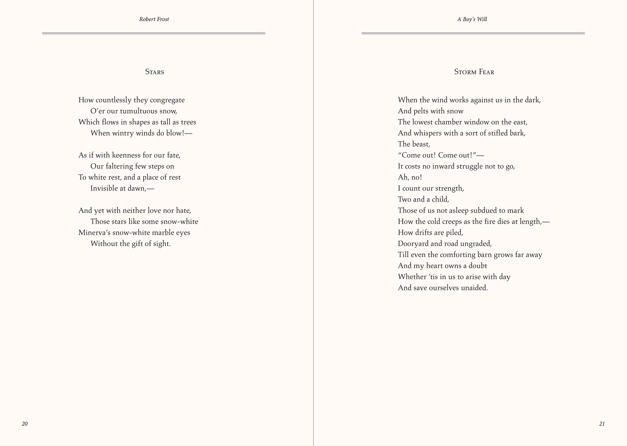 Peter Pauper Press - Poems of Robert Frost