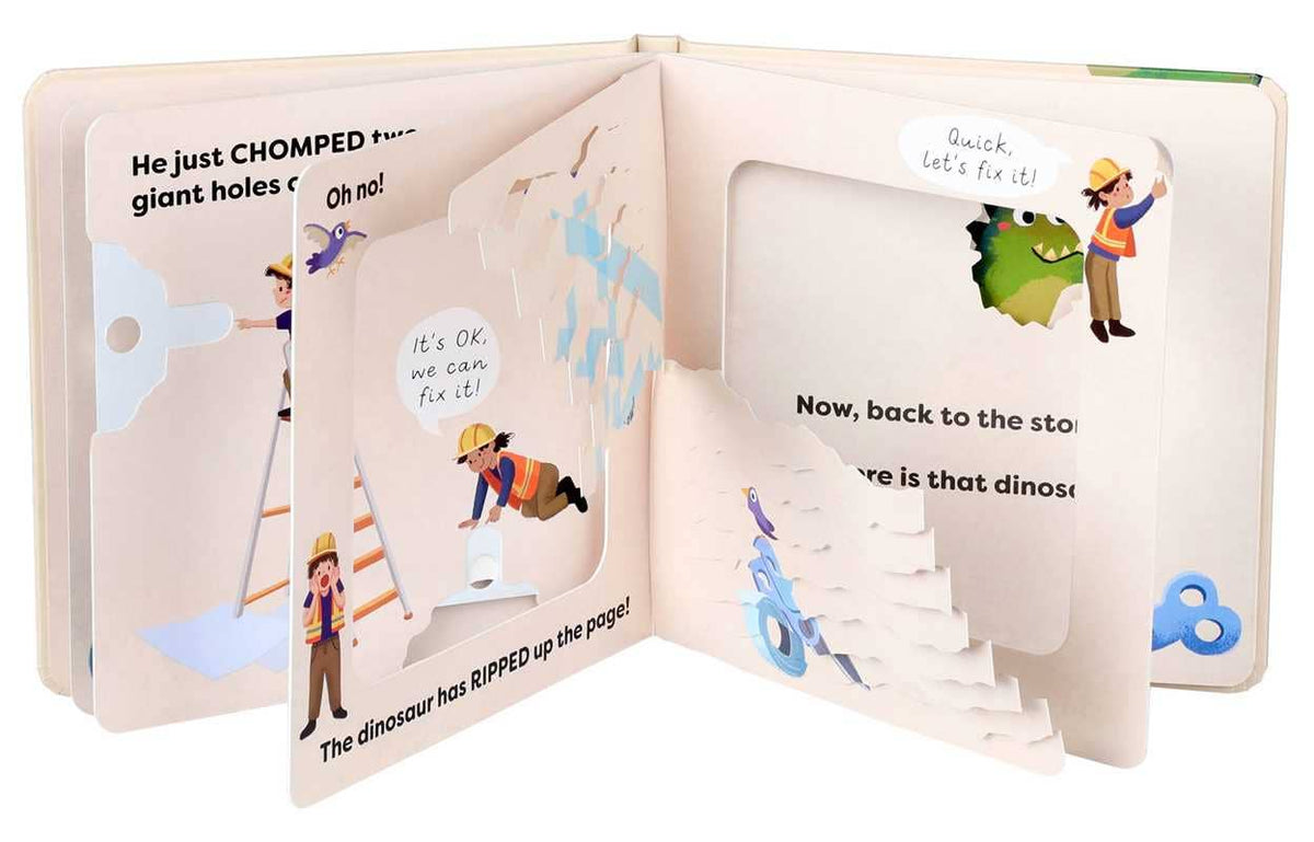 Simon & Schuster - Fix This Book: A Dinosaur Broke It! by Editors of Silver Dolphin Books