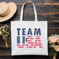 Sister Ray - Team USA Patriotic Olympics Summer Canvas Tote Bag