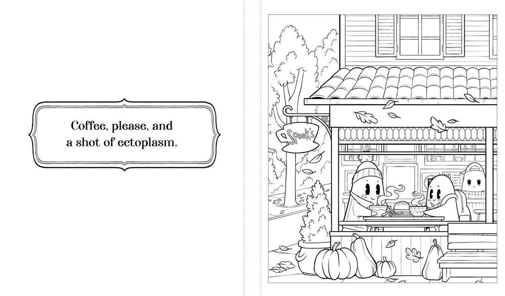 Simon & Schuster - Gilmore Ghouls: A Spoopy Hollow Coloring Book