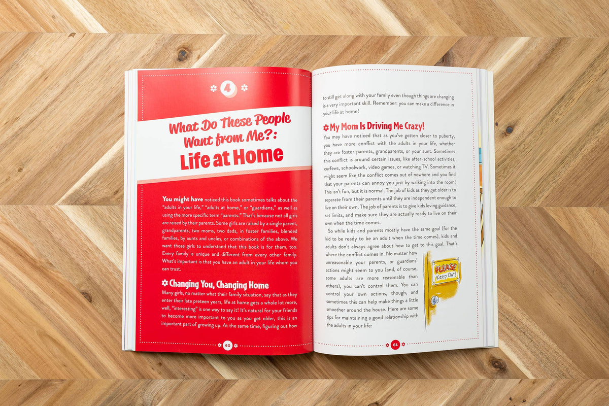 HarperCollins Focus - Girl Talk: The Ultimate Body & Puberty Book for Girls!