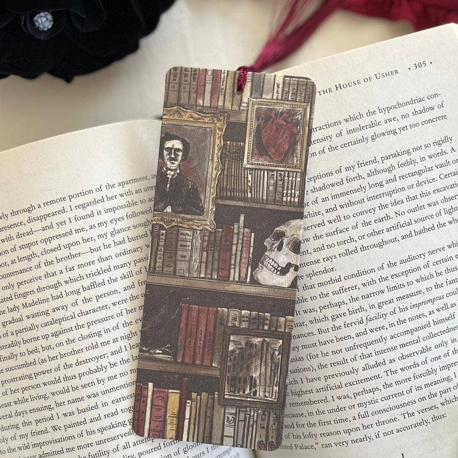 Chapters Tea - Edgar Allan Poe Bookmark