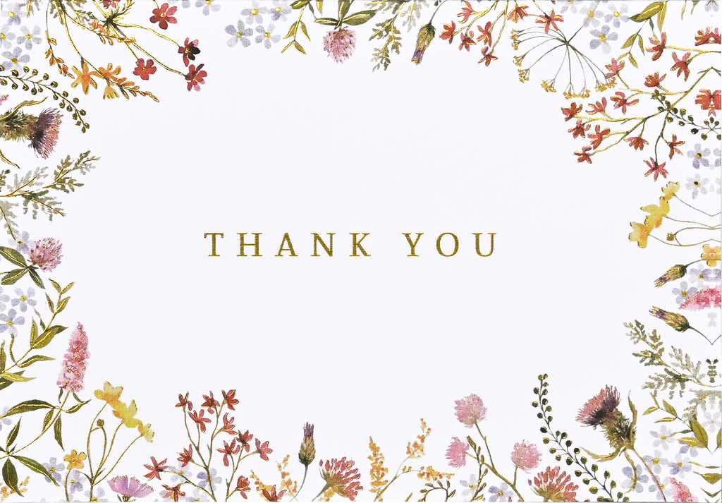 Peter Pauper Press - WIldflowers Thank You Notes