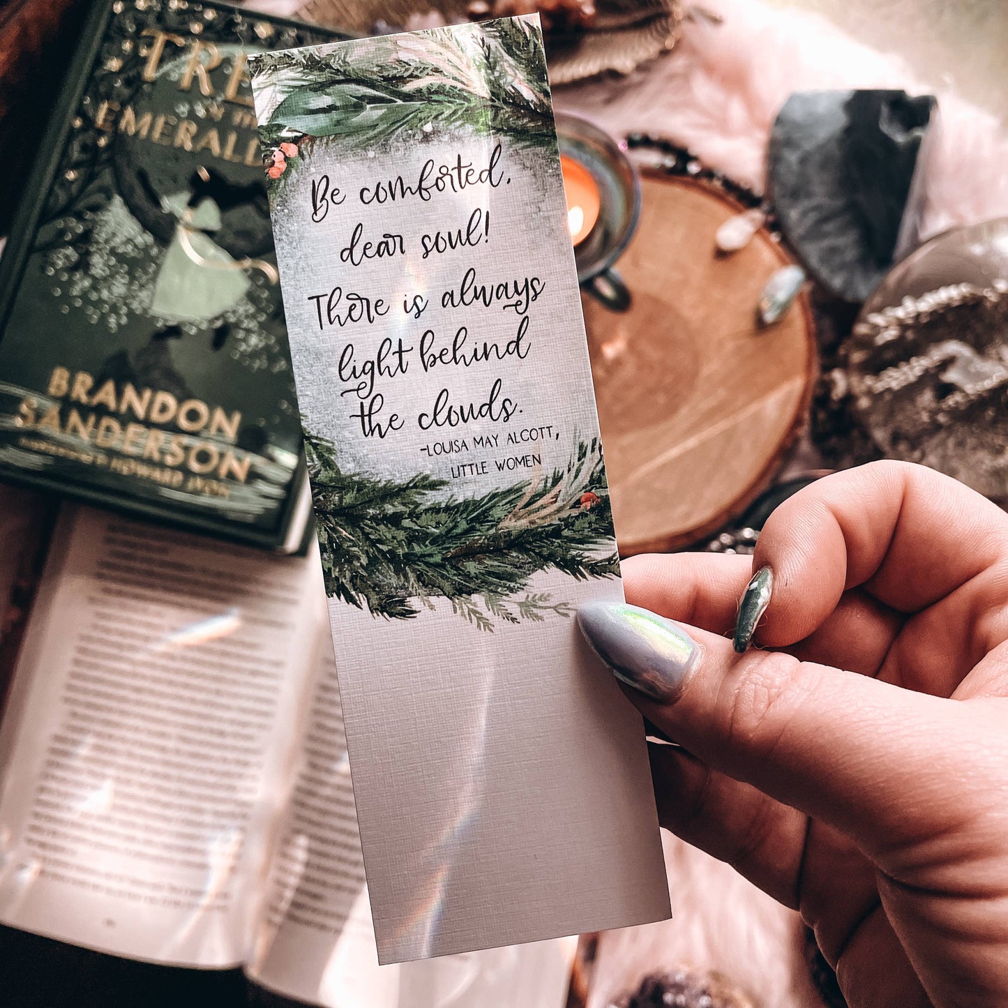 Mirkwood Scribes - Little Women Christmas Bookmark