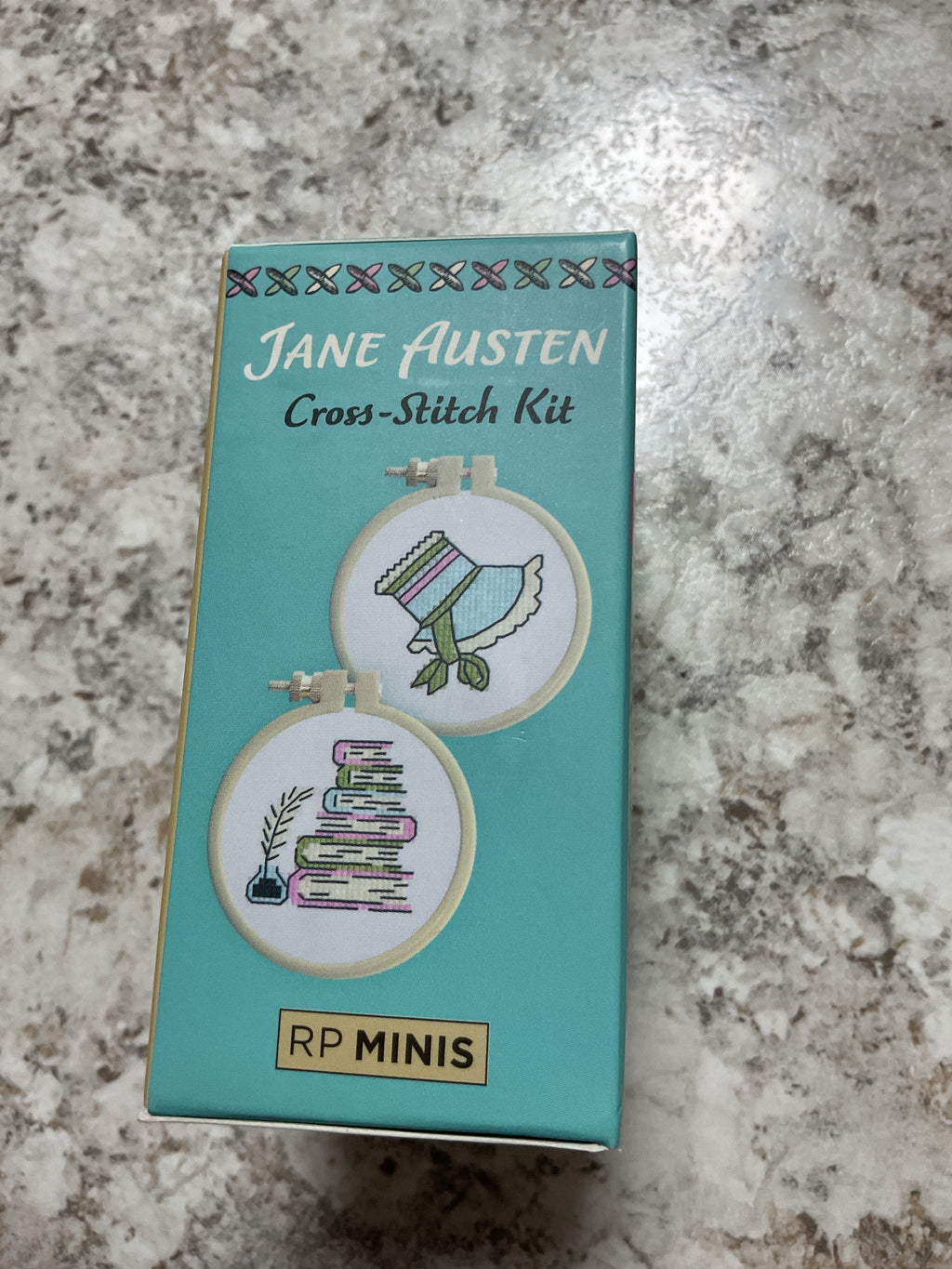 Jane Austen Cross Stitch Kit