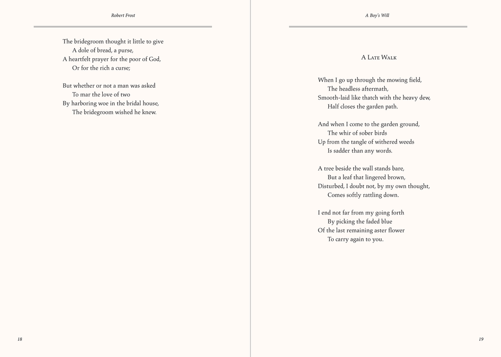 Peter Pauper Press - Poems of Robert Frost