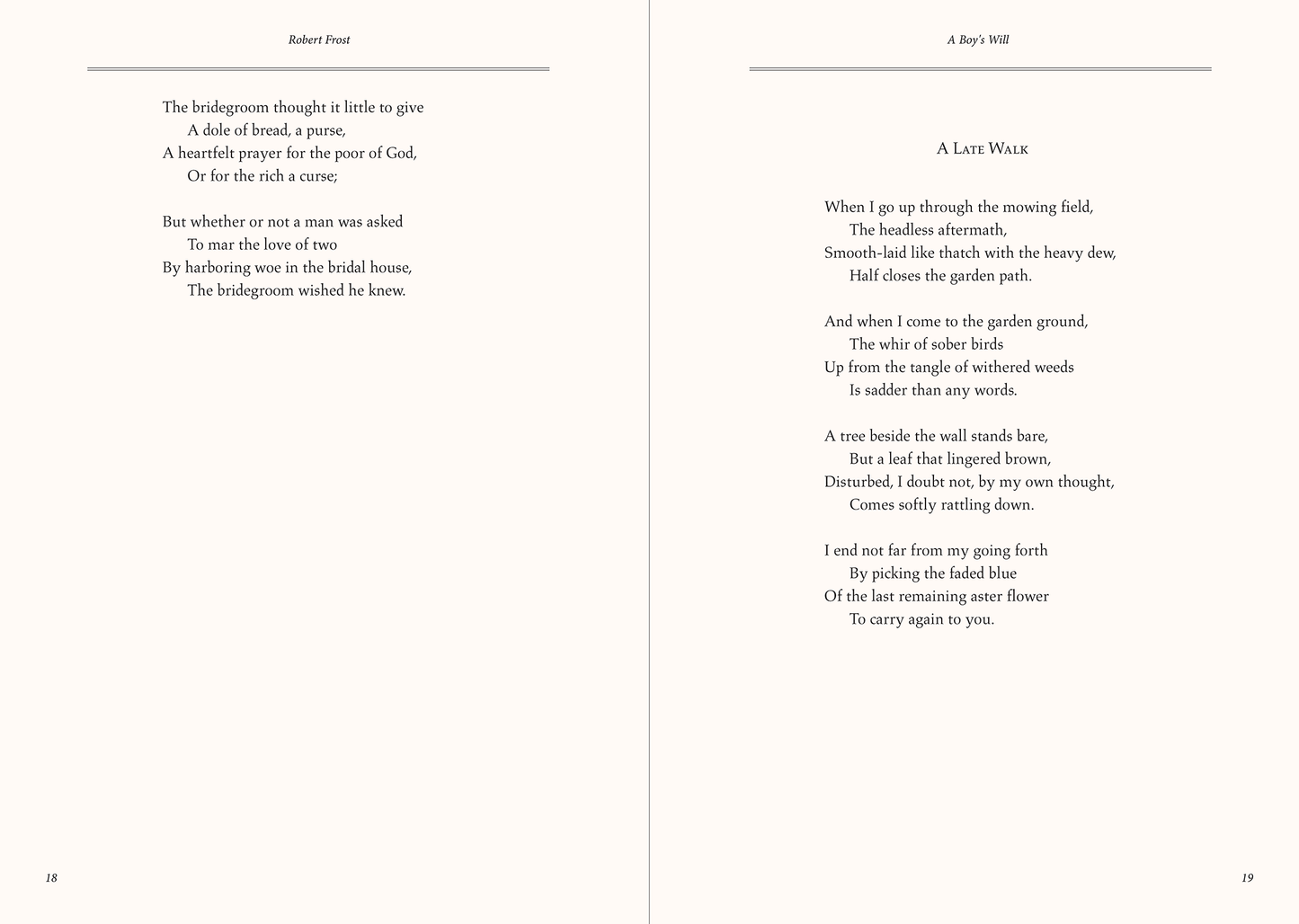 Peter Pauper Press - Poems of Robert Frost
