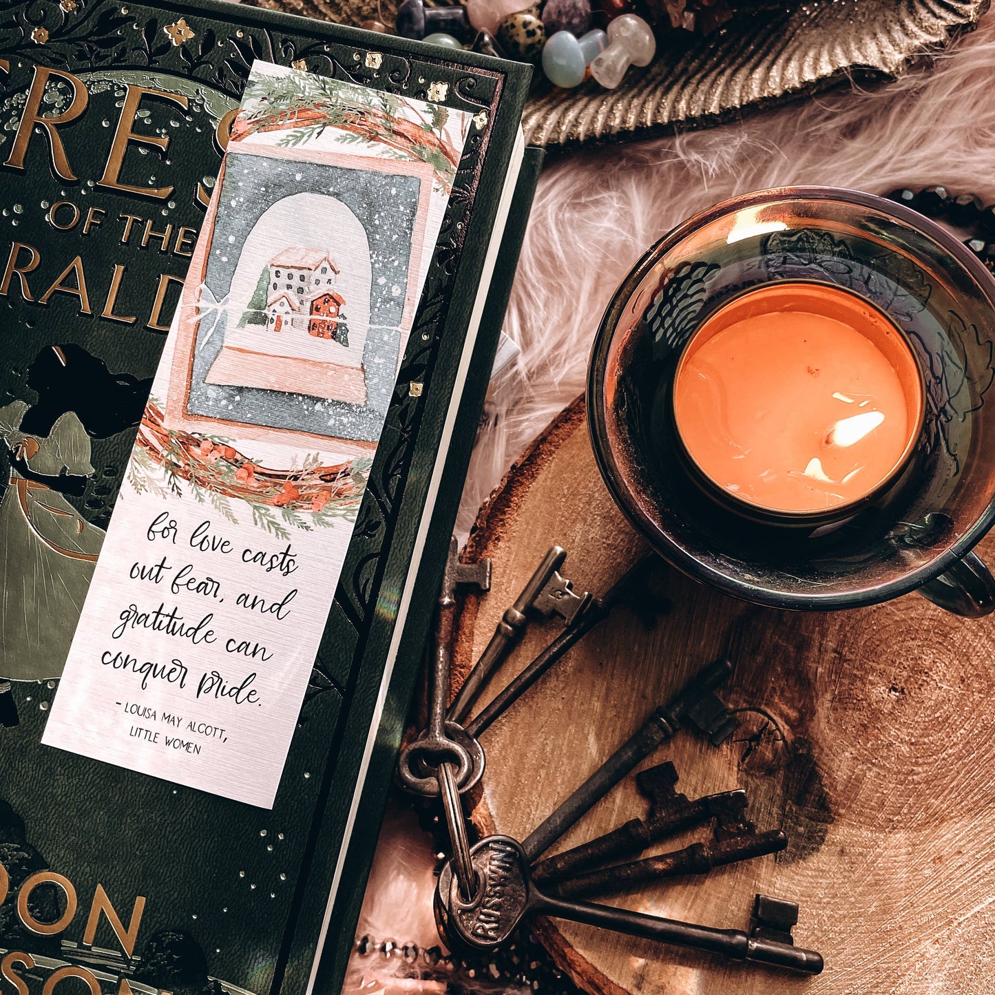 Mirkwood Scribes - Little Women Holiday Bookmark