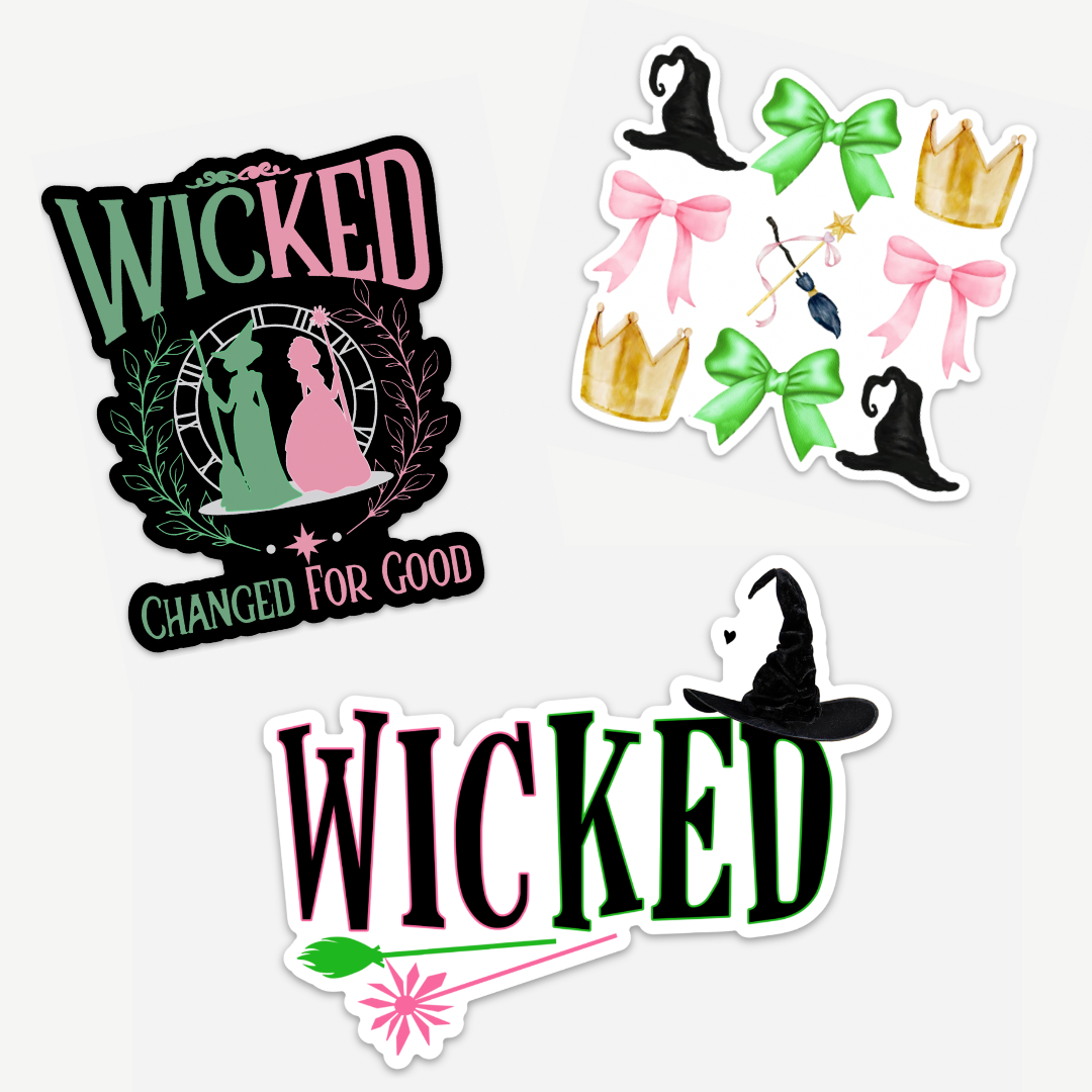 NatterDoodle - Wicked Movie Musical Changed for Good Sticker Ariana Grande