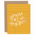 Pippi Post - Number One In My Book Greeting Card