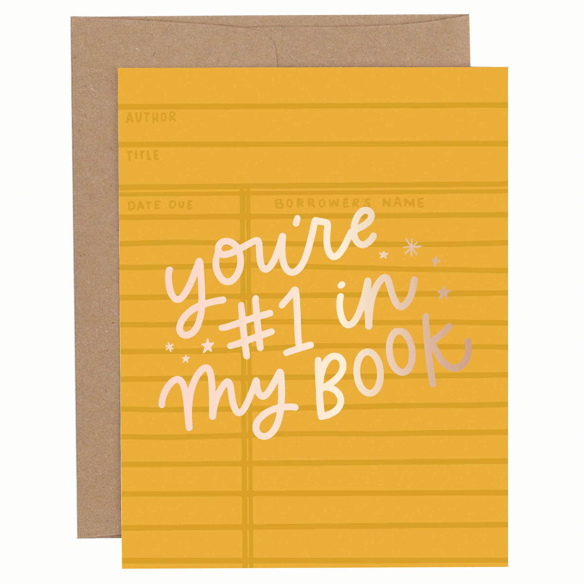 Pippi Post - Number One In My Book Greeting Card