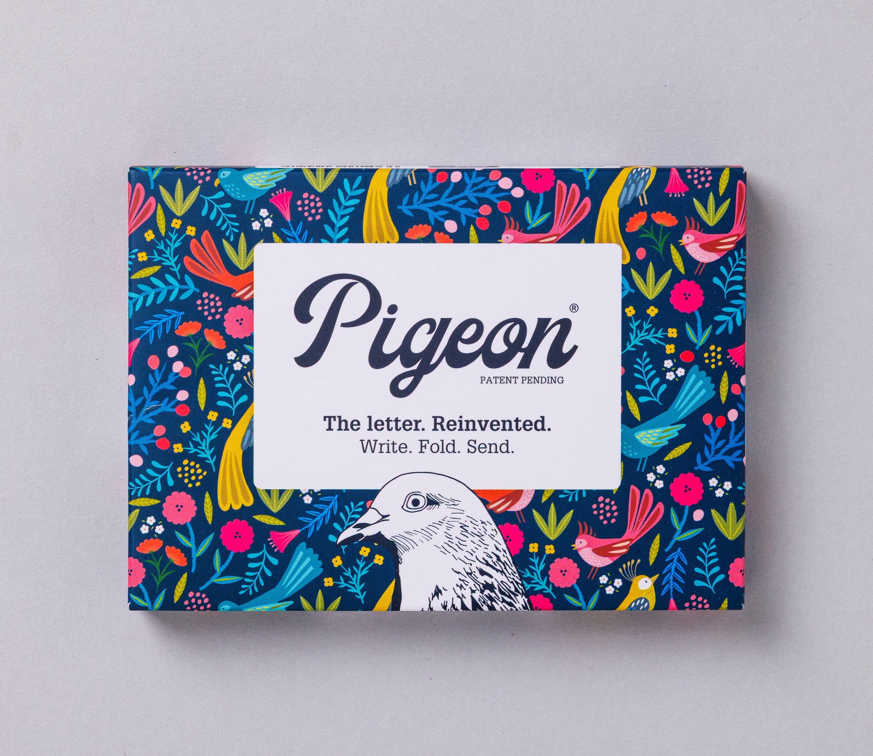 pigeonposted - Magical Menagerie Pigeon, Folding Letter Set, Pack of 6