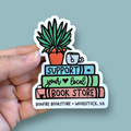 Anthem Sticker Company - Support your local bookstore vinyl sticker